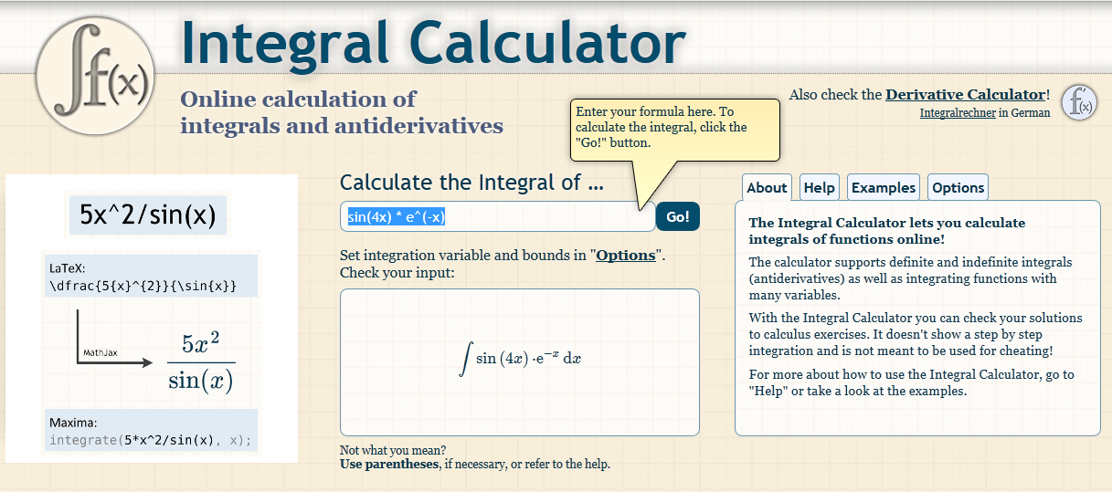 integral calculator1