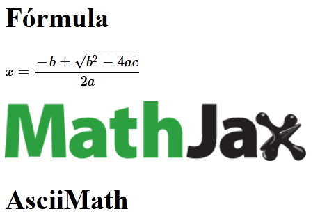formula mathjax
